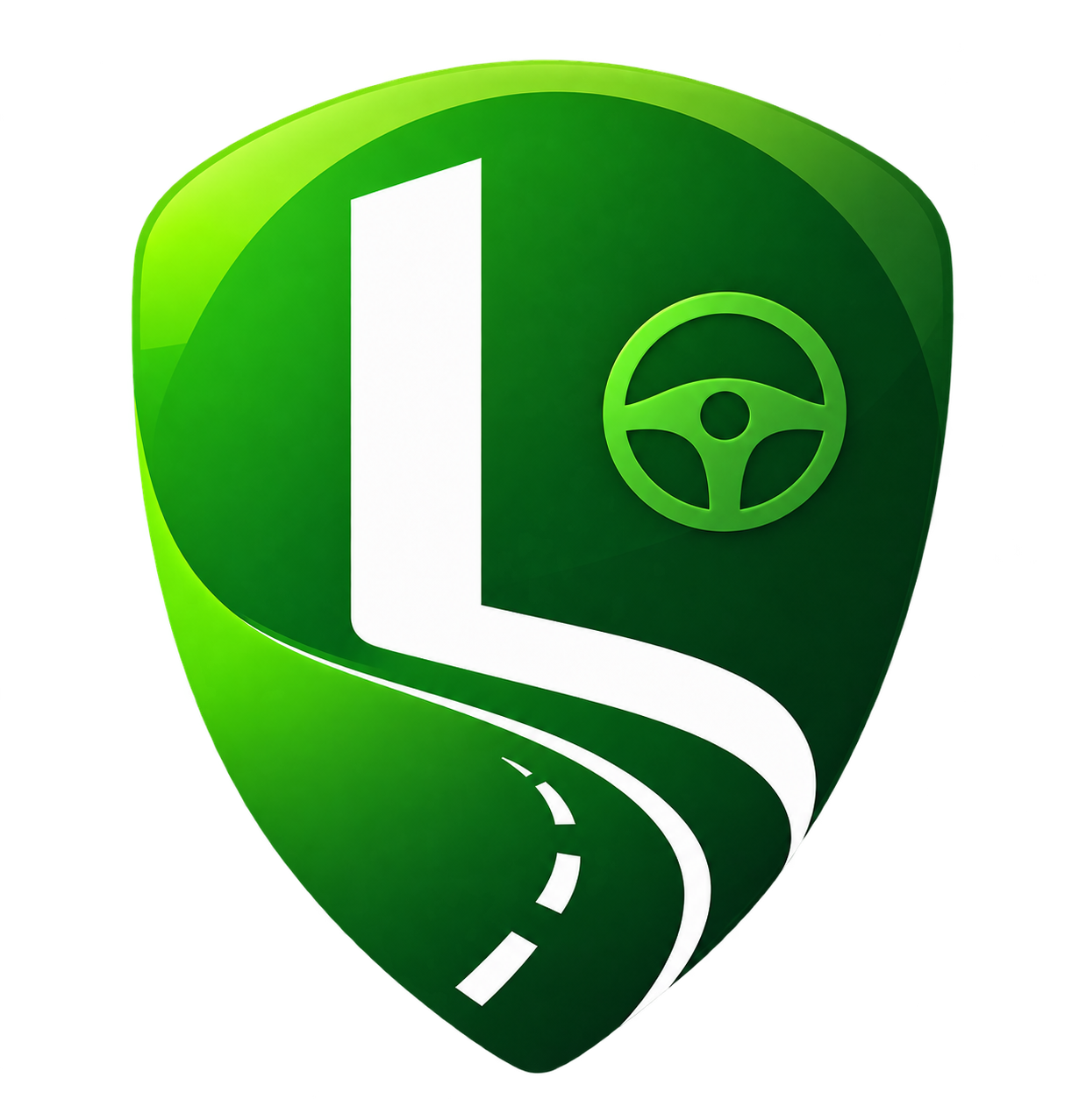 Escudo verde LOTOU Motorista
